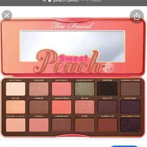 Toofaced Peach pallet